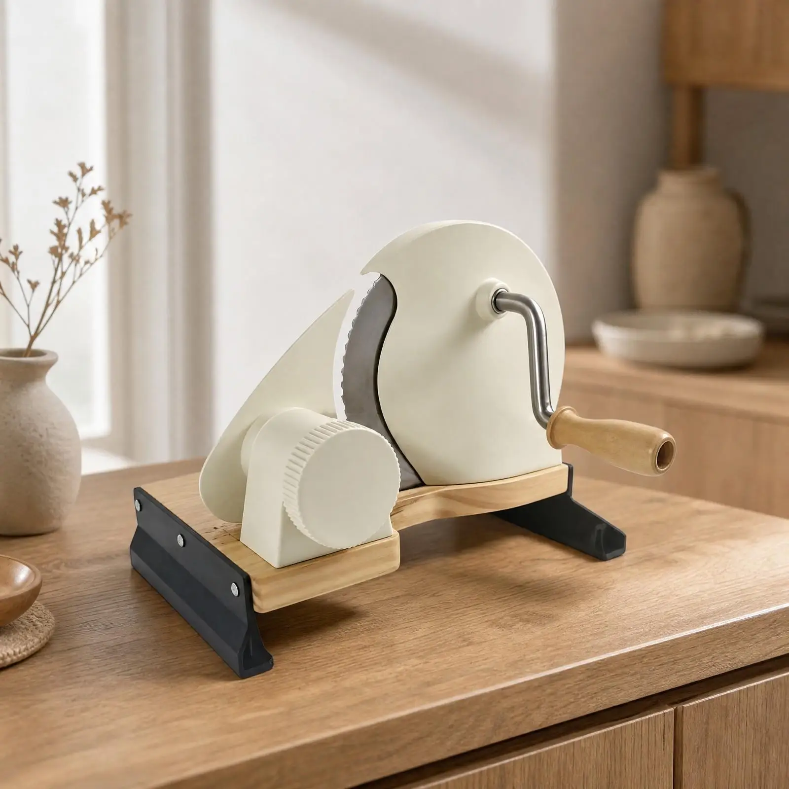 Toast Cutter Manual Adjustable Thickness Bread Cutter Kitchen Tool Power-Complimentary Stable for Home Bakers