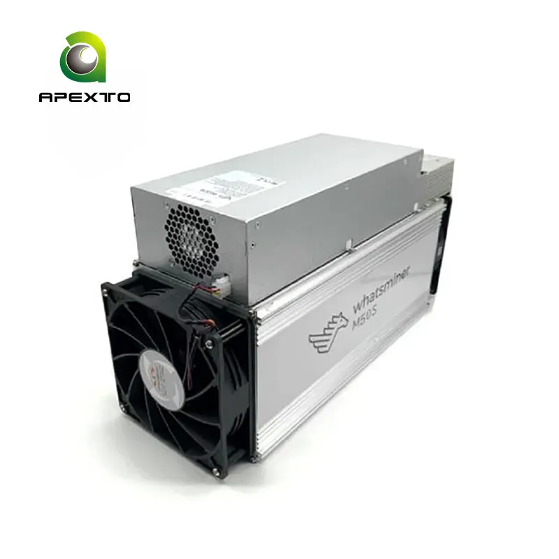 WhatIsminer M50s 112T-118T SHA-256 BTC Blockchain ASIC เซิร์ฟเวอร์เครื่องขุดบิทคอยน์