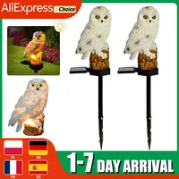 Solar Lamp Owl Animal Solar Garden Lights Solar Powered Solar Led Light Outdoor Garden Decoration Lamp Waterproof Solar Lights