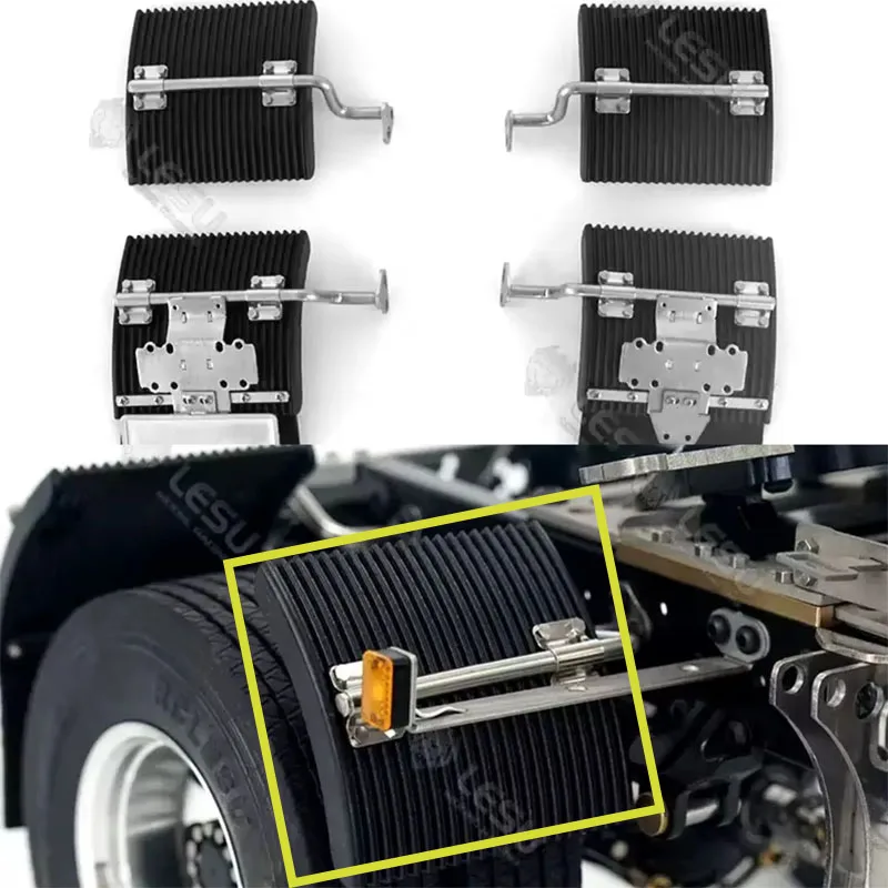 

NOOXION 1/14 модель игрушечного самосвала с дистанционным управлением для буксировки Tamiya S-1271, модифицированная подставка для заднего фонаря, аксессуар для крыла для LESU