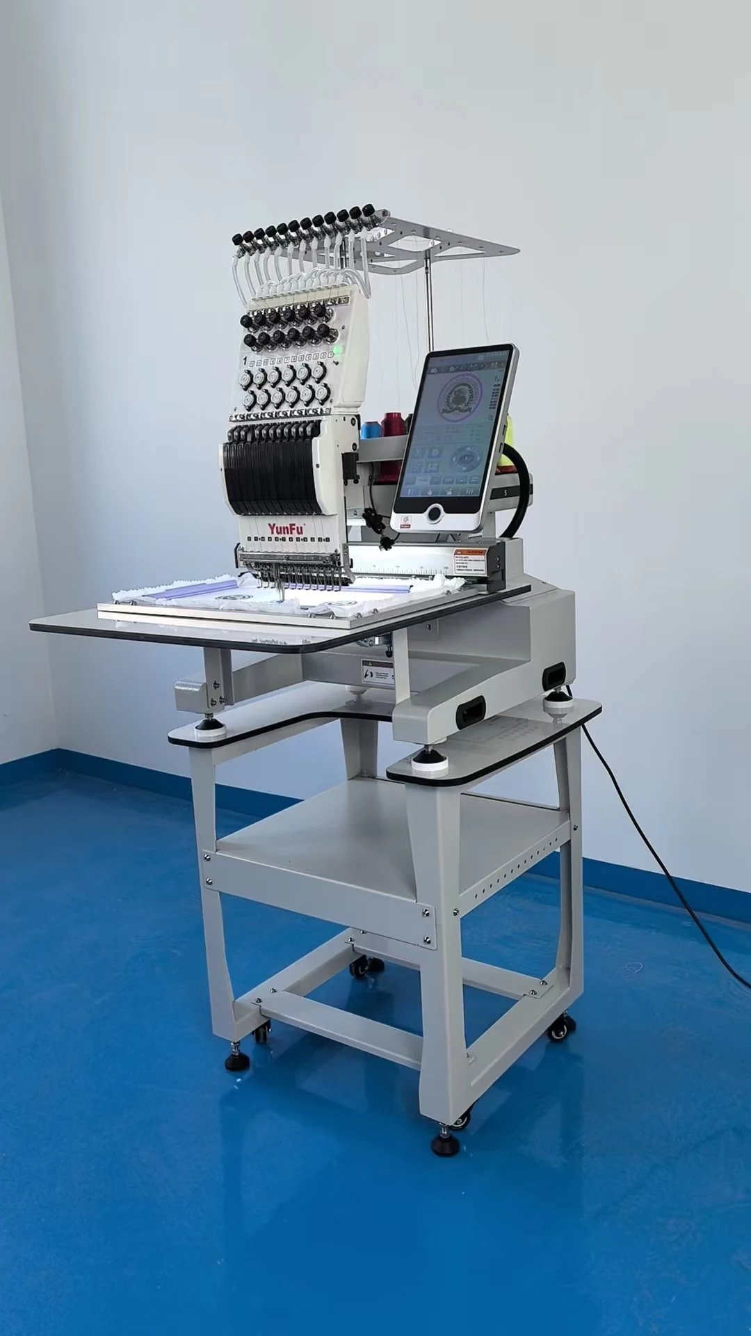 y 12 Needles Mini High Quality Automatic Computerized Embroidery Machine Home Use New