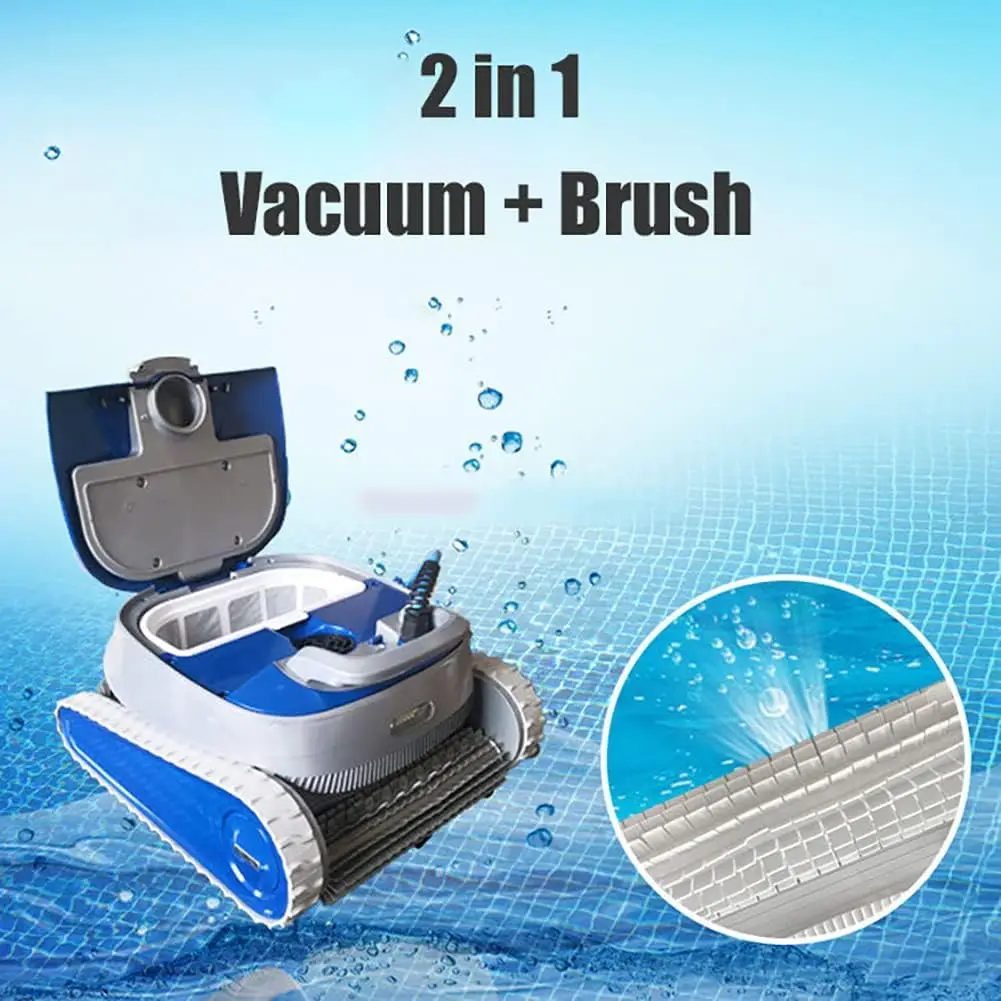 2026  Automatic Commercial Swimming Pool Cleaner Robot  China Easy Operation