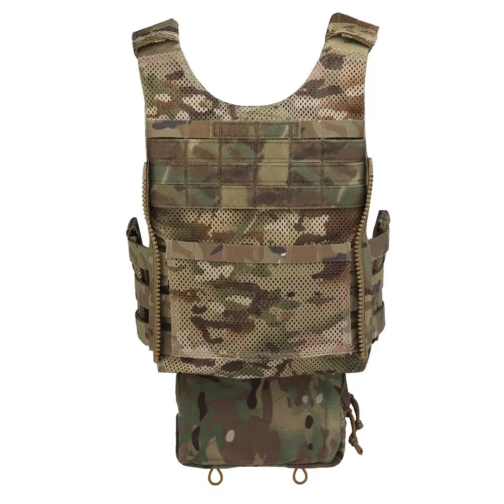 LV-119 Tactical Vest Maritime Version External Expansion Buckle Back Zipper Quick Detachable Waistband Design Airsoft Protection