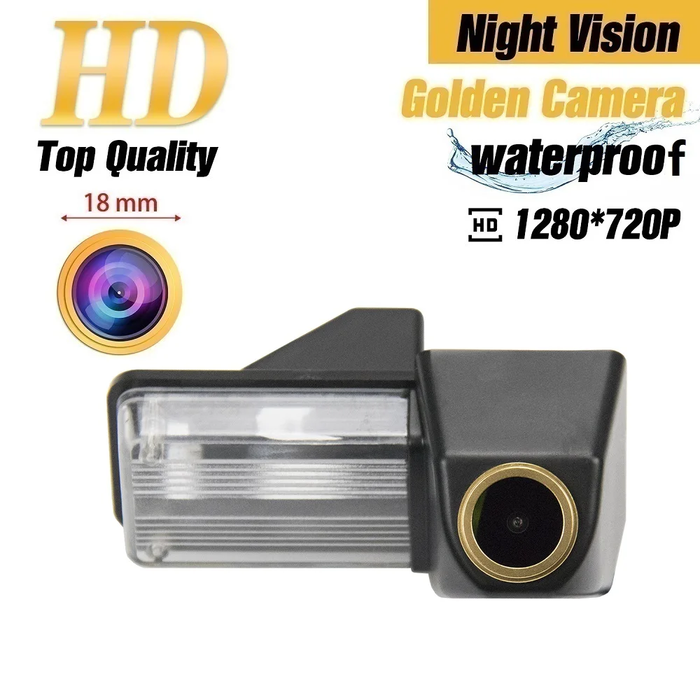 

For Toyota Land Cruiser LC 120 LC150 1500 2700 4000 5700 Series 2011-2013, HD 1280*720p Rear View Night Vision Waterproof Camera