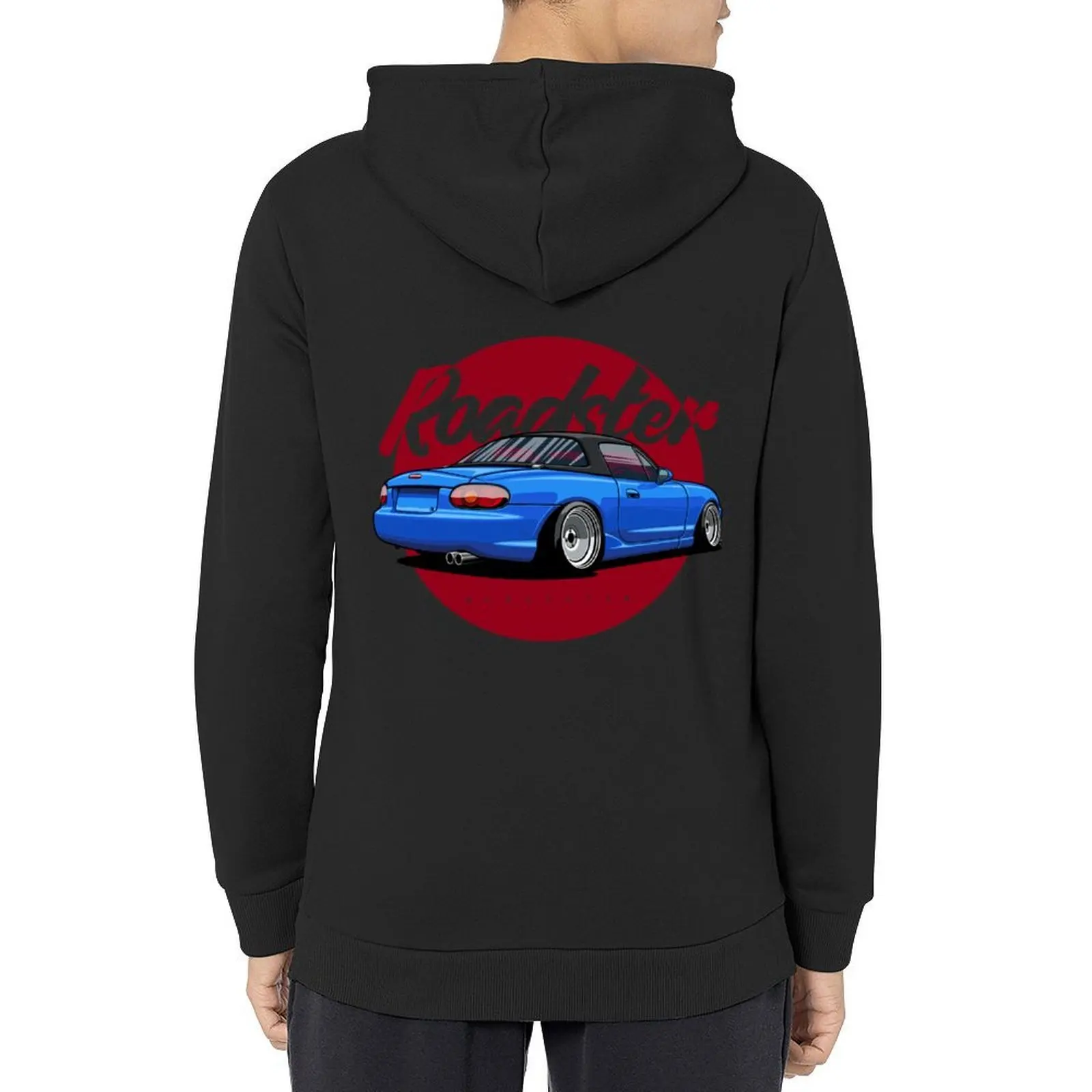 

Roadster. MX5 Miata (NB) Hoodie men's clothes autumn clothes men's winter sweater graphic t shirts men graphic hoodies