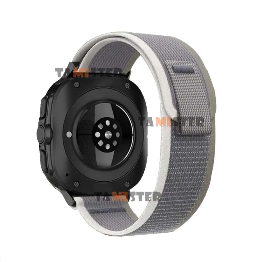 สายรัดข้อมือกีฬาสำหรับ Samsung Galaxy Watch 7สายไนลอนขนาด47มม. สายสำรองสำหรับ Galaxy Watch 7 ultra