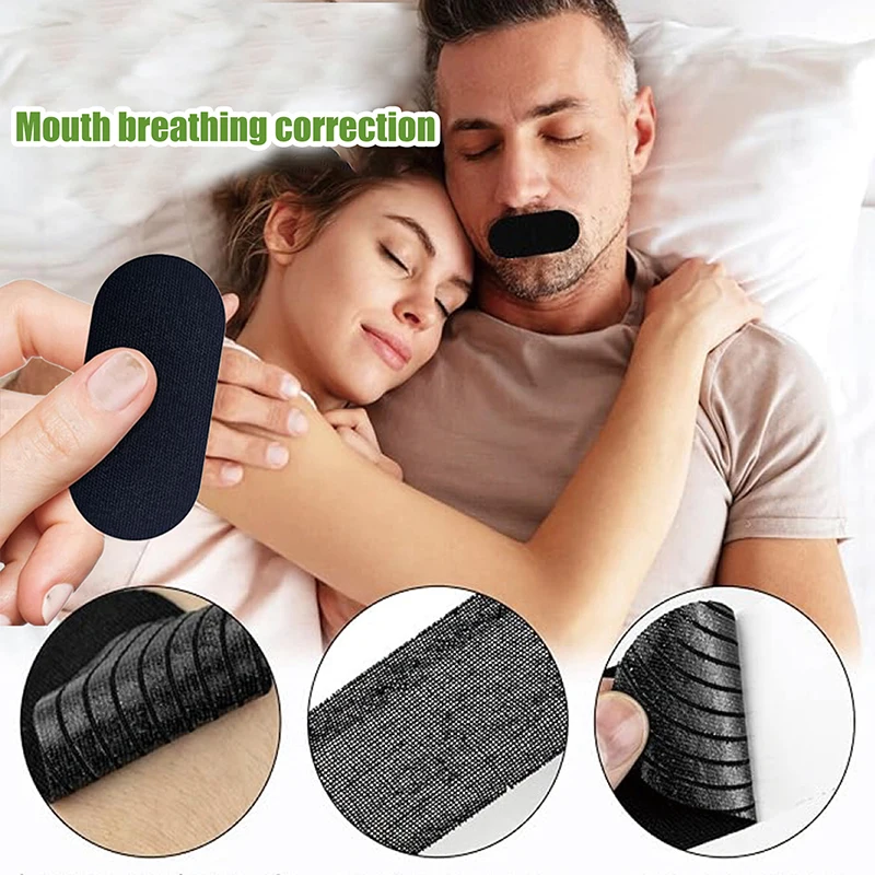 30Pcs Anti Snoring Sleep Mouth Tape Best Breathing Nasal Strips Medical Grade Improved Sleeping Snoring Relief