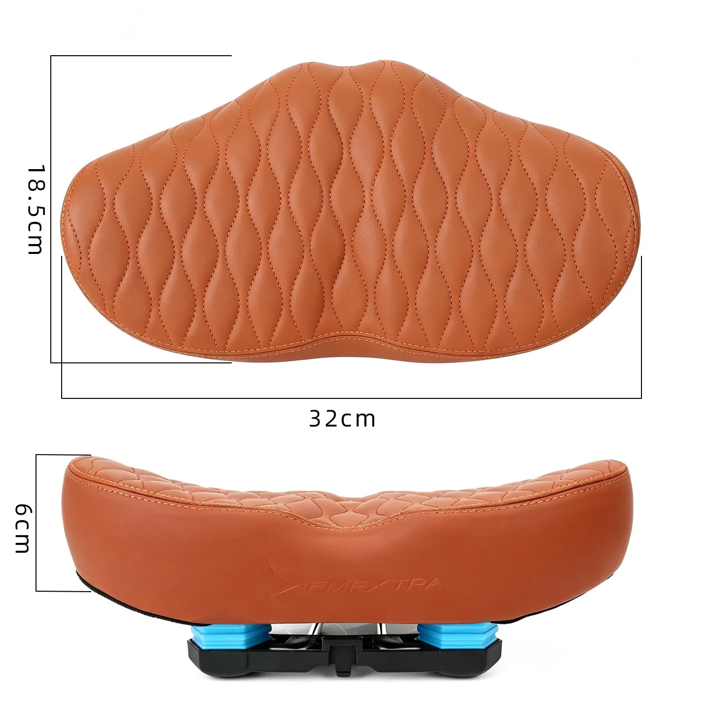 Cojín para asiento de bicicleta, antideslizante, ultra suave y grueso, adecuado para bicicletas de montaña Giant, con absorción de impactos.
