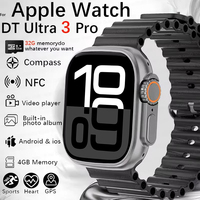 2025 New Original Watch DT Ultra 3 Pro Smart Watch Men Google map NFC GPS Tracker HD BT Call IP68 Waterproof smart watches Women