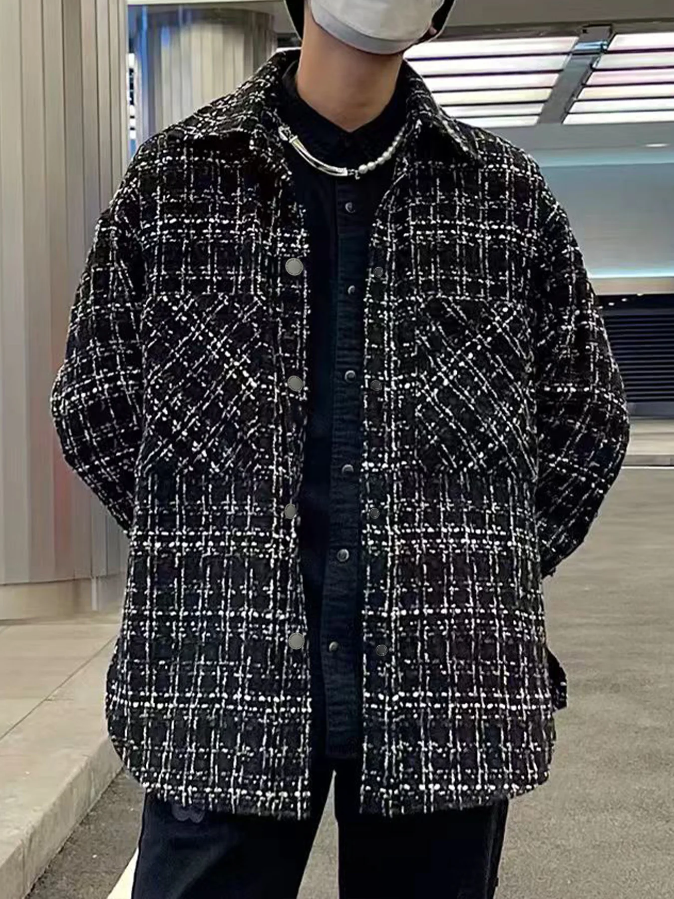 سترة جديدة للربيع والخريف ذات طراز صغير للرجال، سترة أمريكية غير رسمية أنيقة وعصرية، متعددة الاستخدامات للرجال