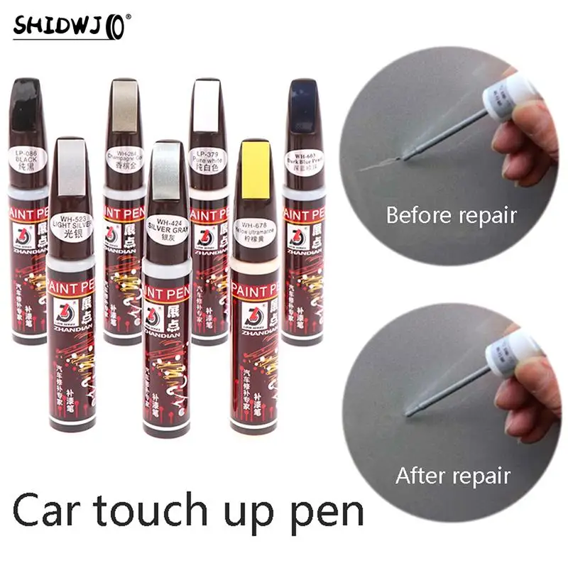 1pc Car Professional Paint Non-toxic Permanent Water Resistant Repair Pen Scratch Repair Tool Touch Up Clear Coat Applicator