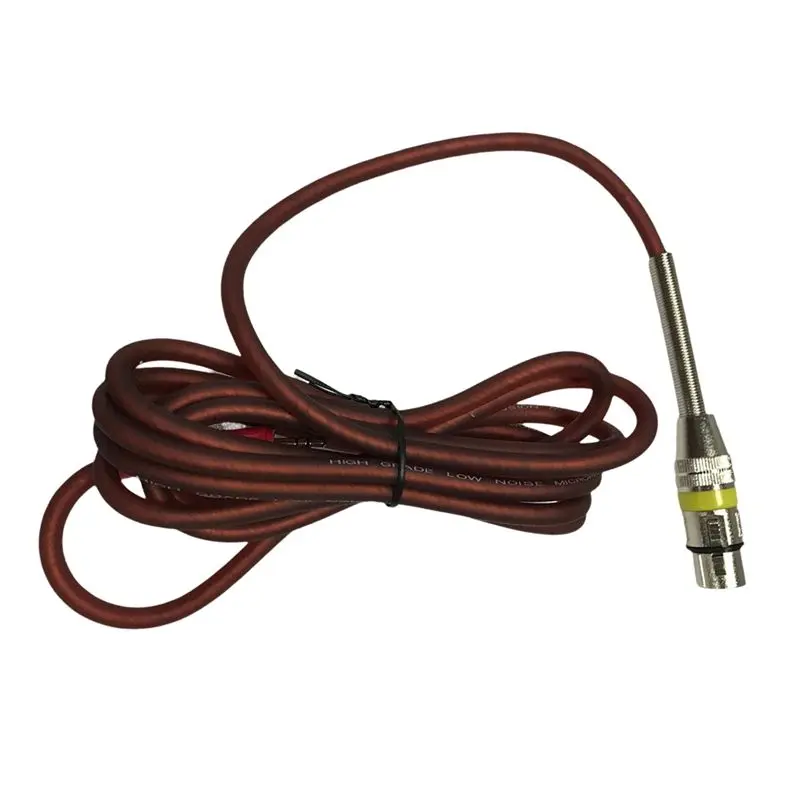 DT51 XLR to 3.5mm Audio Cable Microphone Balanced Cord XLR Female to AUX Jack for Computer Speaker Amplifier