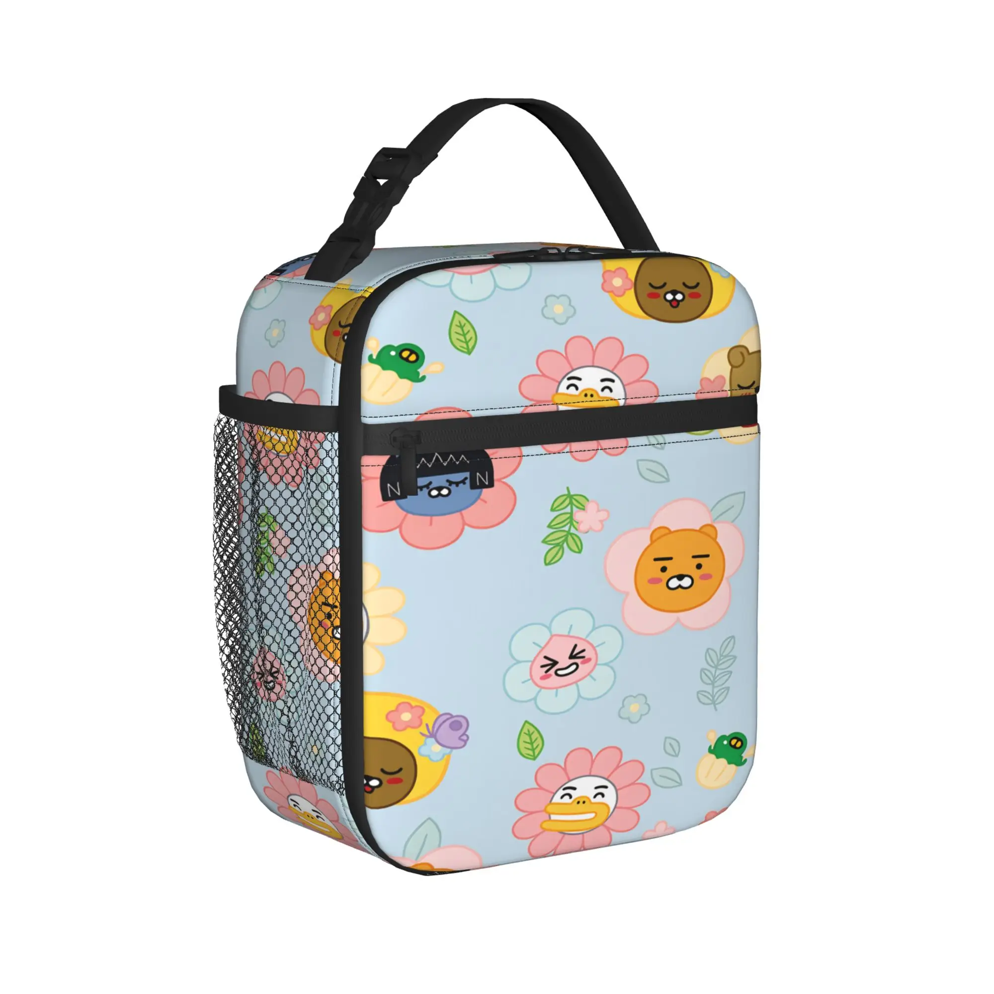 Kakaos F-Friends Lunch Bag  Casual Lunch Box For Unisex Office Convenient Cooler Bag Oxford Custom Thermal Tote Handbags
