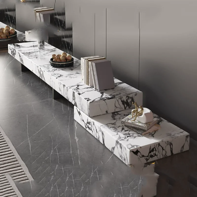 

Movies Extended Tv Stand Adjustable Drawers Designer ModernTv Stand Nordic White Minimalist Regale Muebles Trendy Furniture