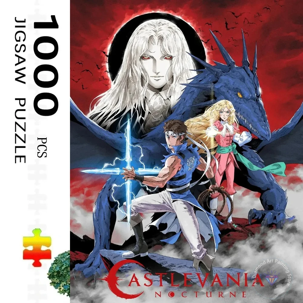 

Набор из 500 пазлов по мотивам Castlevania: Nocturne (Сезон 2) – Сложные семейные игры для игровой комнаты, спальни, гостиной. Отличный подарок.