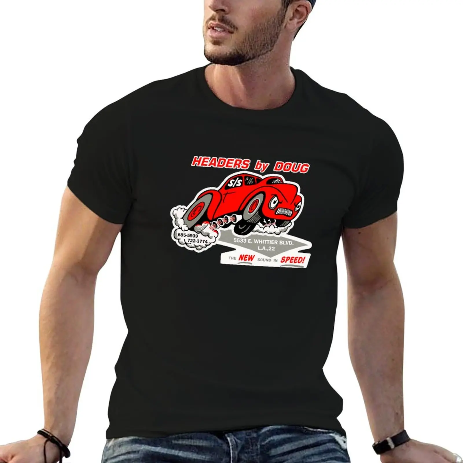 Headers By Doug T-Shirt Light Athletic Short Sleeve Tee Shirt