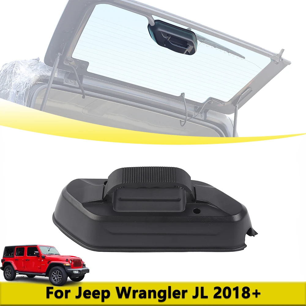

Стеклянная ручка задней двери для Jeep Wrangler JL Rubicon 2018-2025, задняя дверь, лобовое стекло, открытая ручка, аксессуары для интерьера