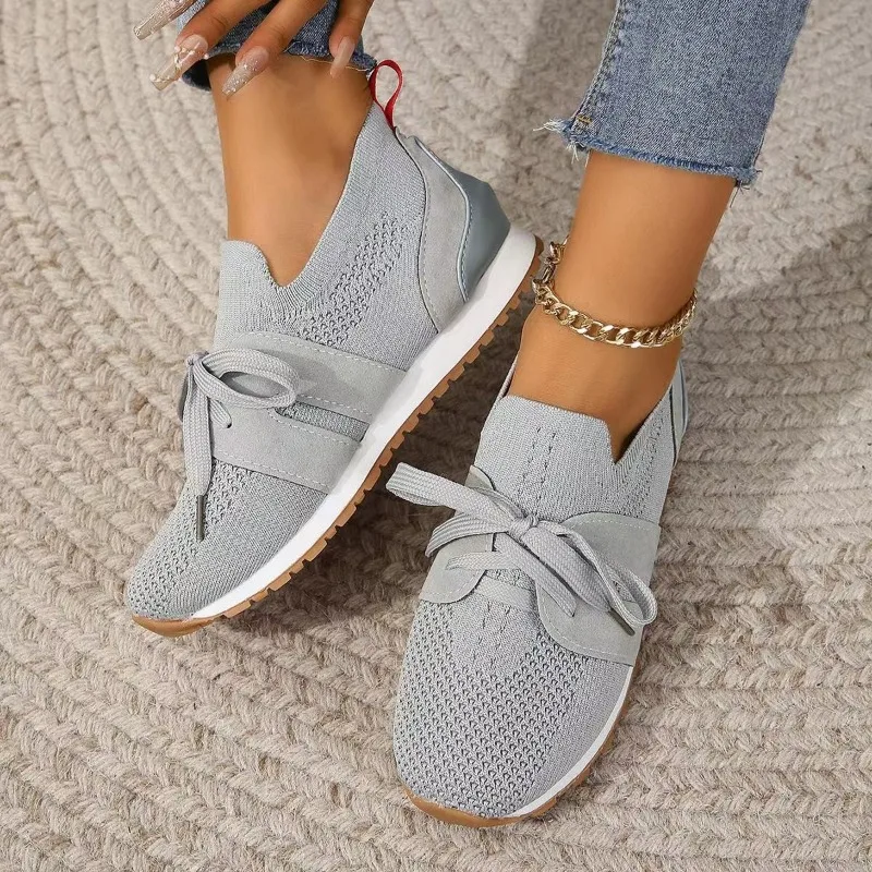 

Breathable Sneakers Shoes Women 2025 New Soft Sole Platform Flats Woman Plus Size 43 Non Slip Casual Shoes Platform Shoes