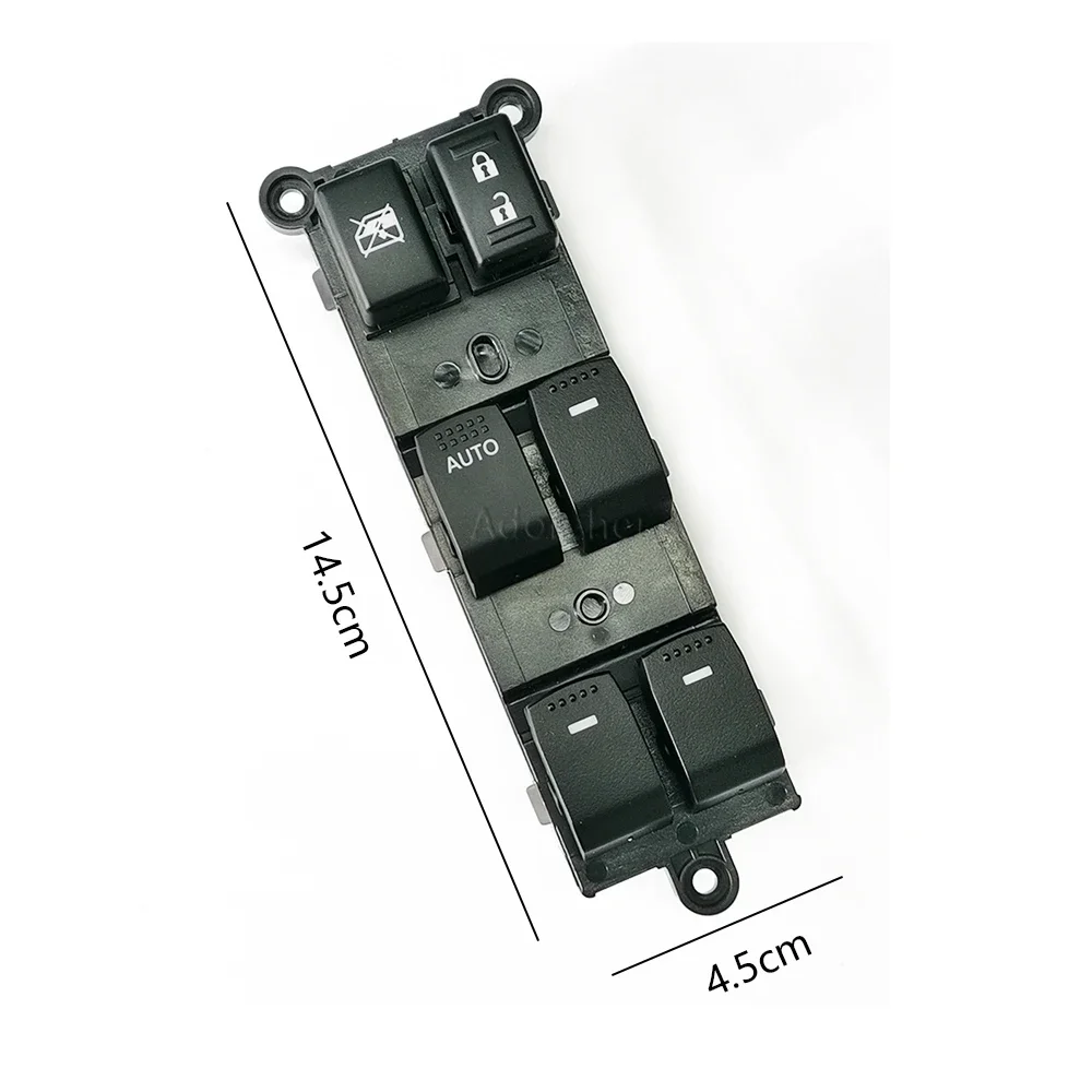 For Suzuki Vitara S-Cross Alivio Ciaz Car Front Left Master Control Regulator Glass Lifter Switch Power Window Switch Button