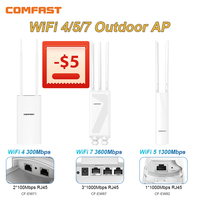 Comfast 300/1300/3600 Mbps WIFI Repeater Outdoor Long Range Wifi Extenders IP66 Access Piont 48V POE Wi-fi Router EU/US Plug