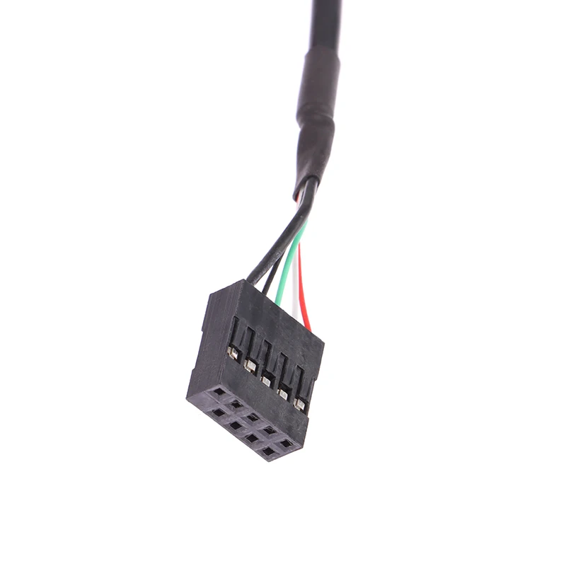 

PC Computer Motherboard 9P To Micro USB To 2.54mm 5Pin USB To Micro USB Data Cord Aluminum foil + woven Mesh Cable