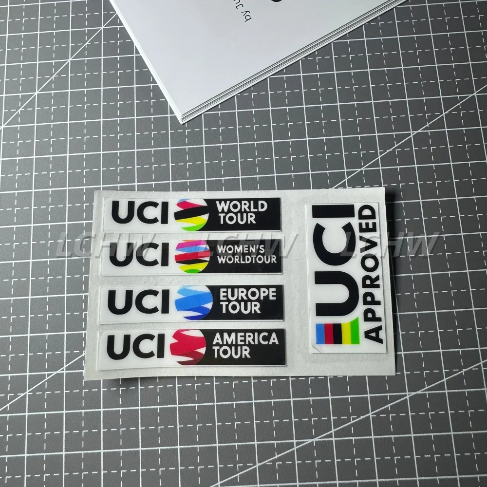 Bike Cycling Sticker America Europe World Tour Approved Tape Motorbike Body Decoration Decal Graphic Car Styling Vinyl