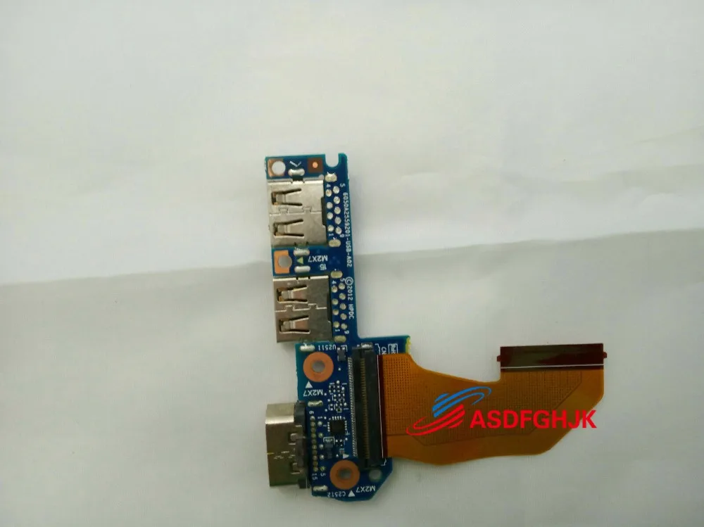 Original FOR HP Elitebook 840 G1 USB VGA Board 6050A2559201  Test OK Free Shipping