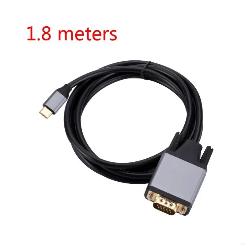62 ka USB C zu VGA -Kabel 5.91ft Typ C zu VGA -Konverter für den Gebrauch von Zuhause und Büro
