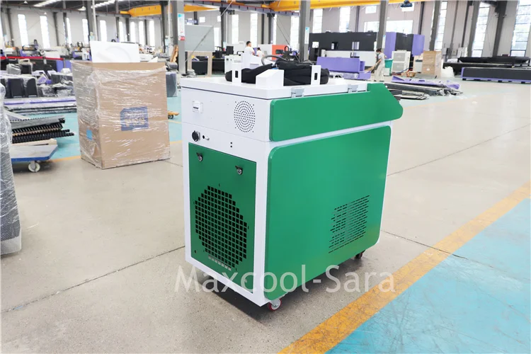 300W 500W 1000W High Efficiency Laser Cleaner Pulse Laser Cleaning Machine For Car Paint And Rust Removal