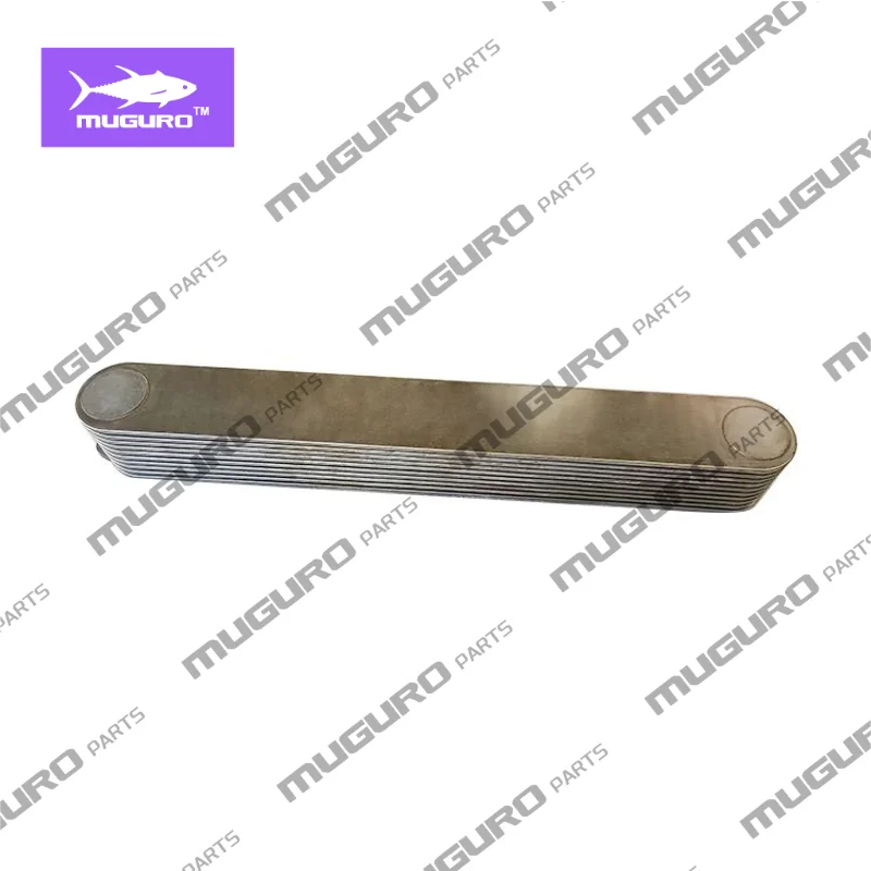 Machinery Engine Parts Diesel Excavator 6D155 Oil Cooler 600-651-1161