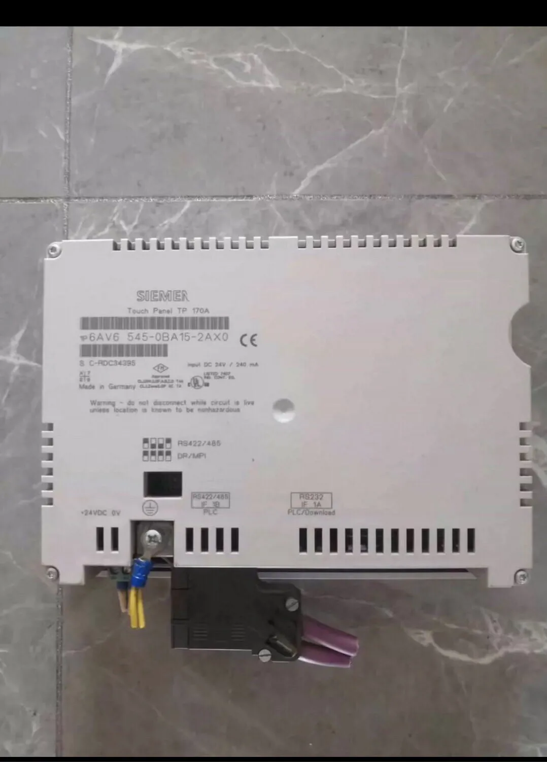 6AV6545-0BA15-2AX0 Панель HMI для Siemens 6AV6 545-0BA15-2AX0