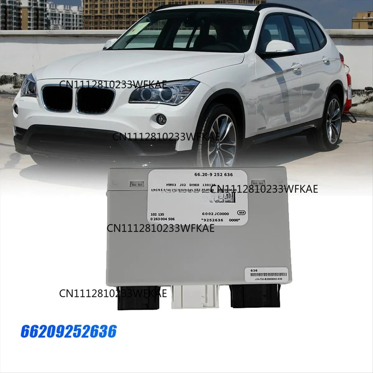 66209252636 Car PDC Park Distance Control Modul for BMW X1 E84 2009-2015 3Plug High Version Parking Control Unit 9252636