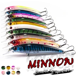 8PCS/Lot 11cm 13.5g Fishing Lures Classic Style Minnow Fishing Bait Fishing Tackle Free Shipping Fishing Lure Set HQ051