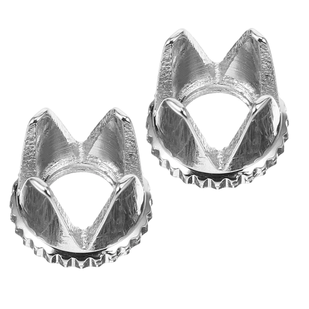 

2pcs Airbrush Accessories Durable Versatile Precision Spraying Silver Stainless Steel Nail Kit Connector Manifold Compressor Art