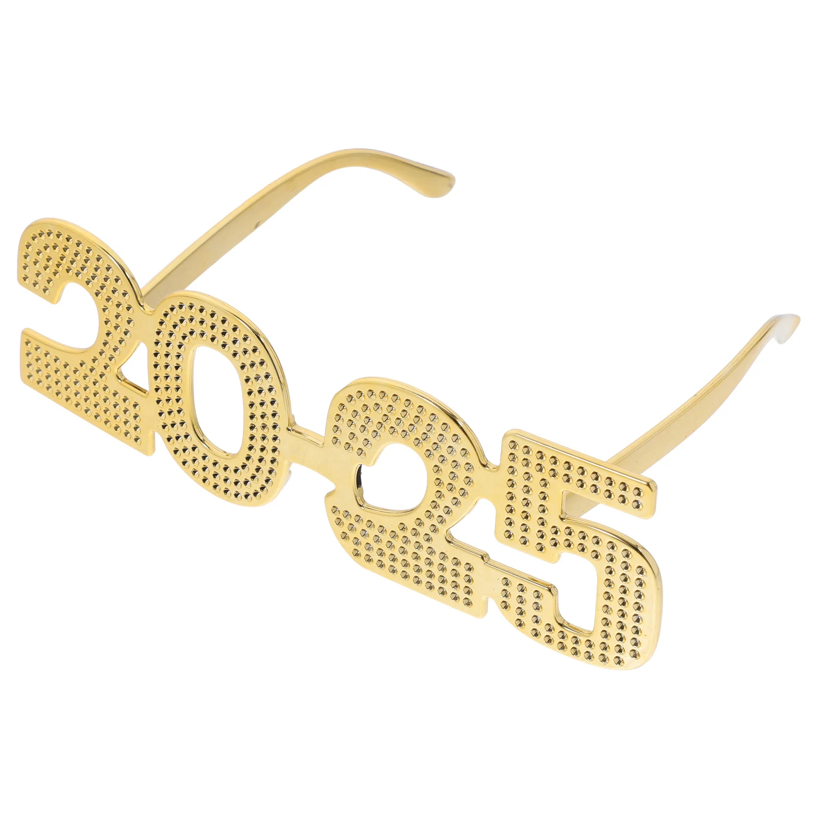 2025 New Year Party Glasses Decorative Props Comfortable Fit for Adult Festival Costume Accessories