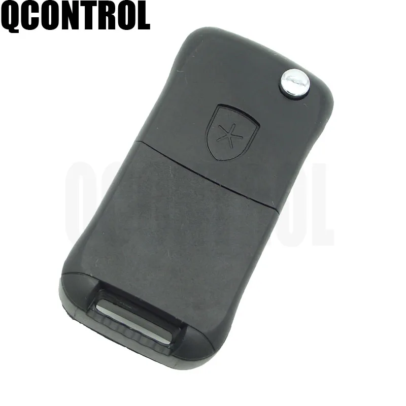 QCONTROL 3 Buttons Flip Remote Car Key Fob 433MHz  For Porsche Cayenn Net PCF7946A 2004 2005 2006 2007 2008 2009 2010