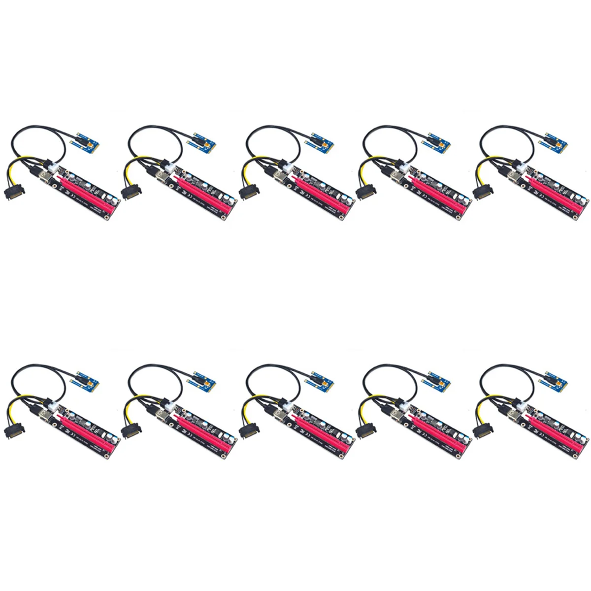 

10X Mini PCIe To PCI Express 16X Riser for Laptop External Graphics Card EXP GDC BTC Miner MPCIe To PCI-E Slot Card