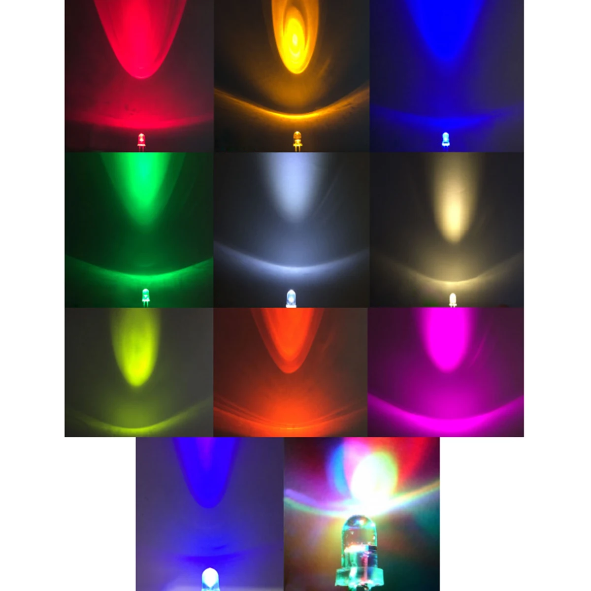 Żarówka LED 12V LED do samochodów RC, lampki LED do zabawek RC