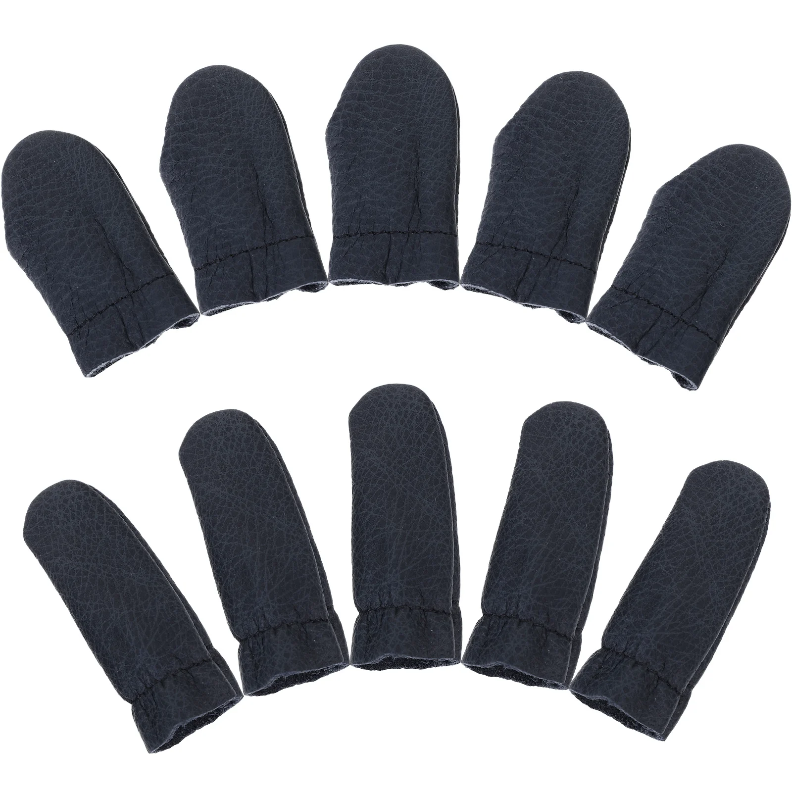 

10 Pcs Finger Protector Reusable Tips Covers DIY Finger Protectors Craft Sewing Felting Accessories Random Color