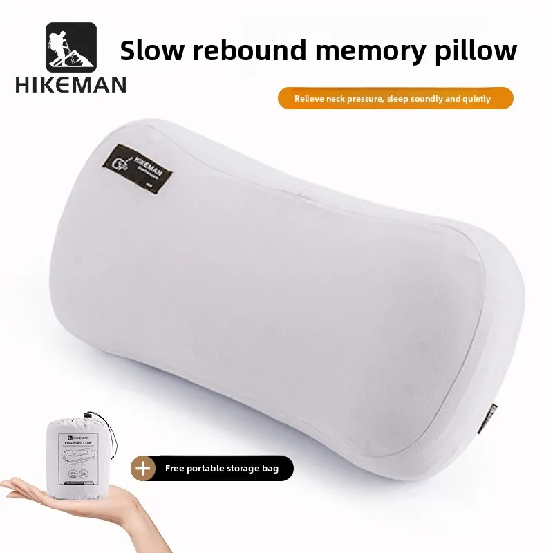 

Подушка для кемпинга HIKEMAN: портативная, легкая, для сна на природе, путешествий, с поддержкой для поясницы и комфортом для отдыха
