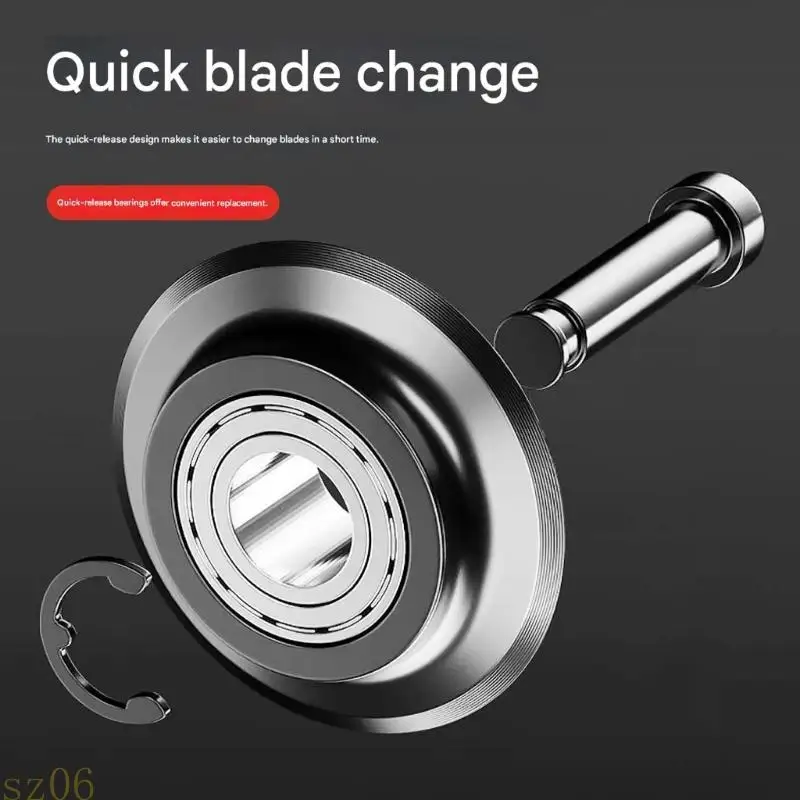 Q2Q4 Efficient Manual Pipe Cutter Bearing Pipe Cutter Smooth Bearing System Reducing User Fatigue Pipe Cutting Tool