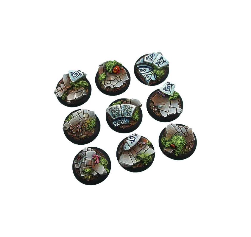 

Mystic Base, 32mm, 25mm, Textured Bases Wargame, Miniatures, Terrain, TRPJ, Pathfinder, Infinity, Gamemat, Hobby Accessories