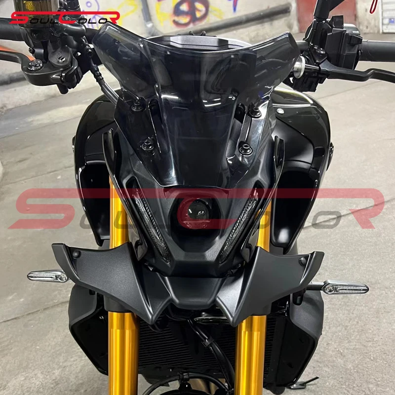 For YAMAHA MT-09 SP 2021 2022 2023 MT09 21-23 Motorcycle Sport Downforce Naked Forntal Spoilers Aerodynamic Wing Deflector