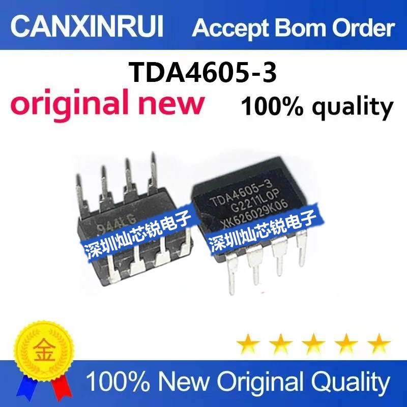 (5-100pieces)Brand new original TDA4605-3 TDA4605 DIP8 Power Supply Controller Chip