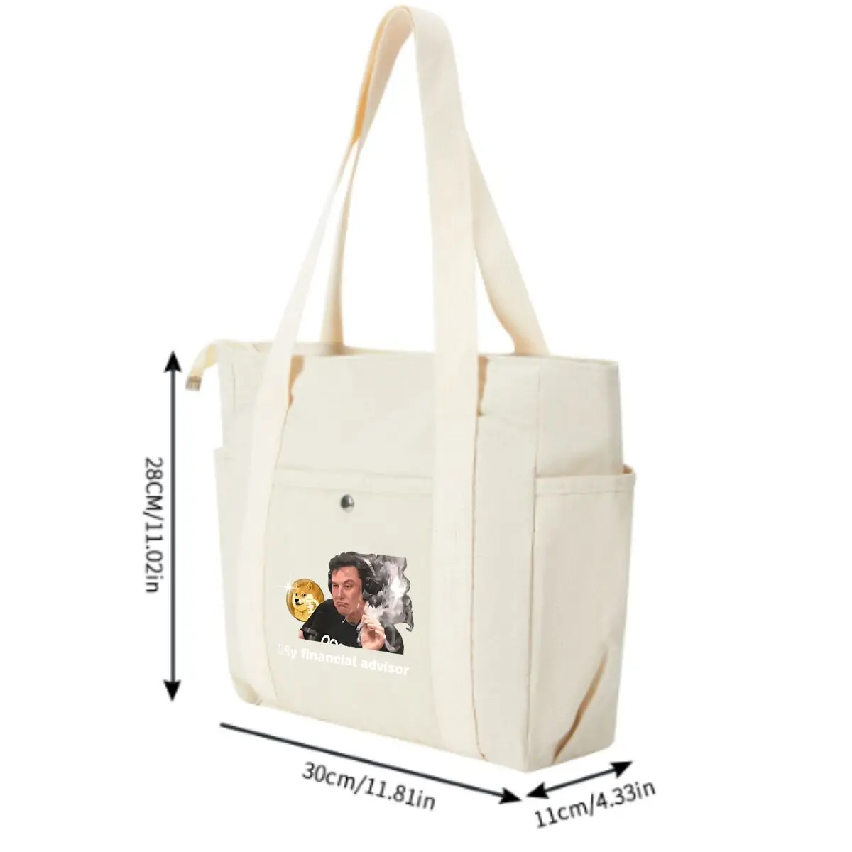 Financial Advisor Meme Autumn and Winter New Fashion Commuter Tote Bag