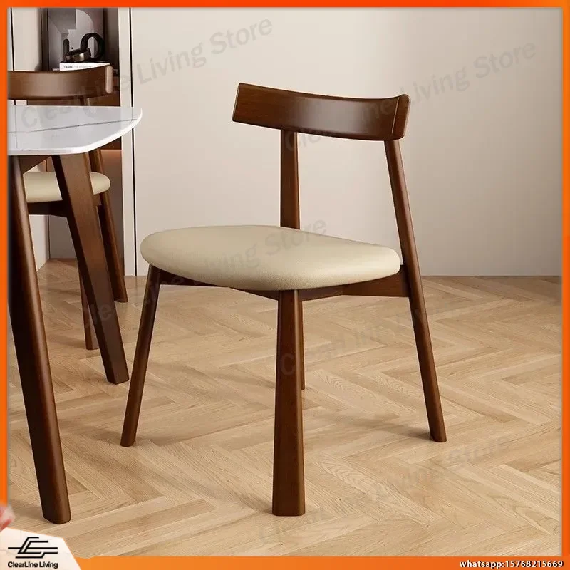 solid-wood-bar-stool-nordic-style-dining-chair-french-medieval-phoenix-design-simple-backrest-black-paddle-restaurant-pub