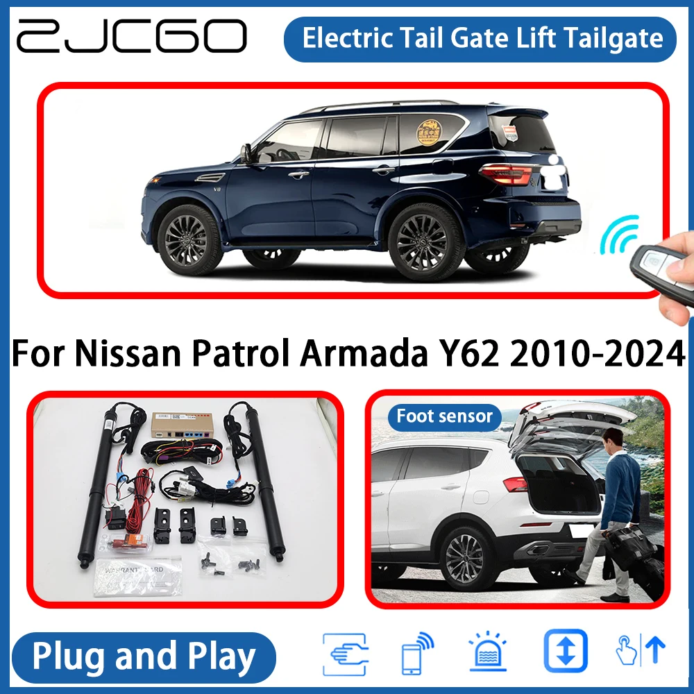 

for Nissan Patrol Armada Y62 2010-2024 Automatic Powered Tailgate Power Liftgate Electric Tail Gate Lift Assisting System
