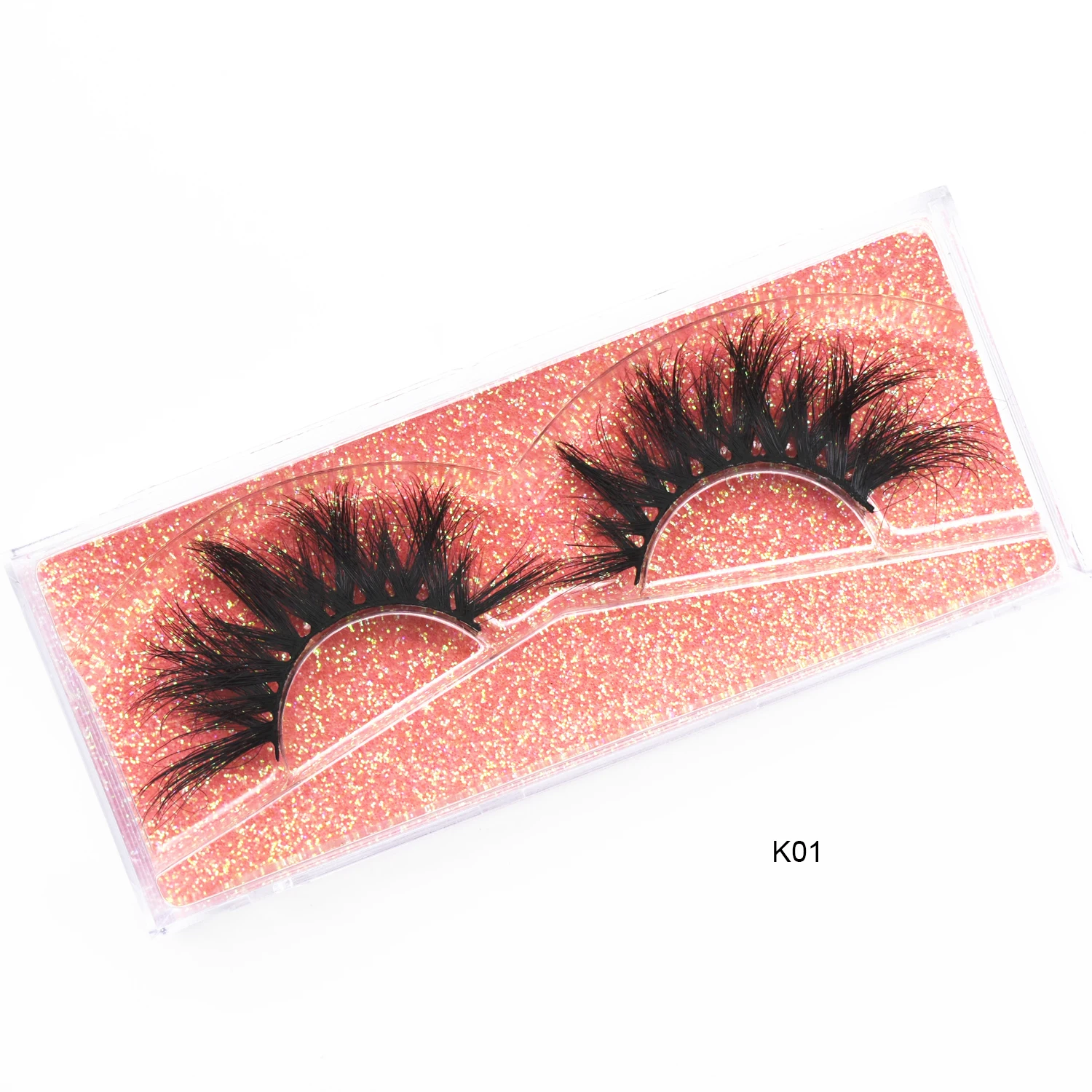 5D Mink Lashes Crisscross Mink Eyelashes Wispy 3D Mink Eyelash Fake Lashes Fluffy Messy False Eyelashes Makeup Lashes Extension