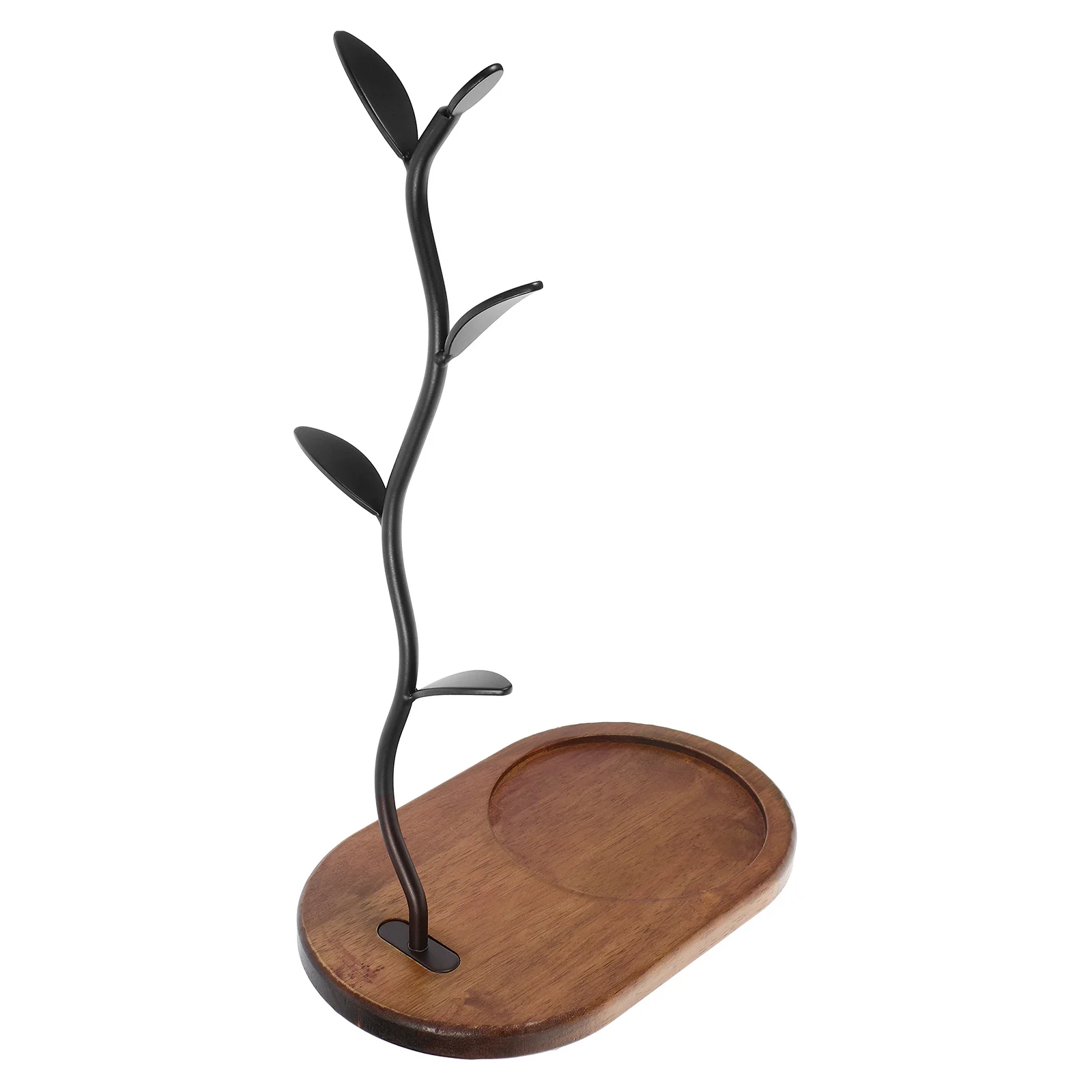 

Sturdy Metal Stand Multi-Functional Drain Rack Coffee Mug Tree Glass Water Cup Drying Holder Household Kettle Holder Decorative