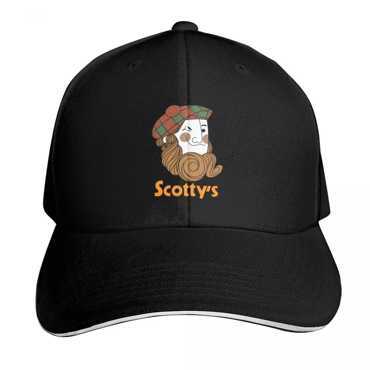 Logo of Scotty's Builders Supply Baseball Cap Outdoor Golf Running Hiking Summer Beach Travel Streetwear Hip Hop Trendy